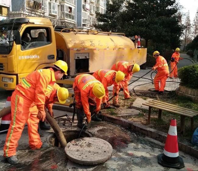 安源市政管道清淤